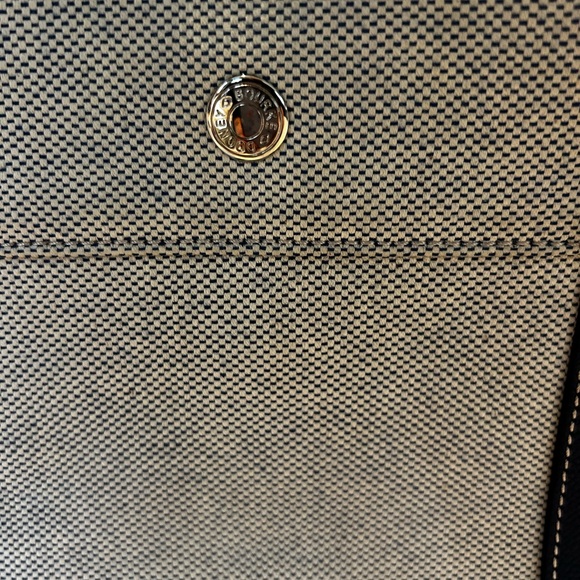 Vintage DOONY & BURKE satchel tote shopper blue gray - Picture 13 of 14